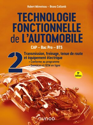 cover image of Technologie fonctionnelle de l'automobile--Tome 2--9e éd.